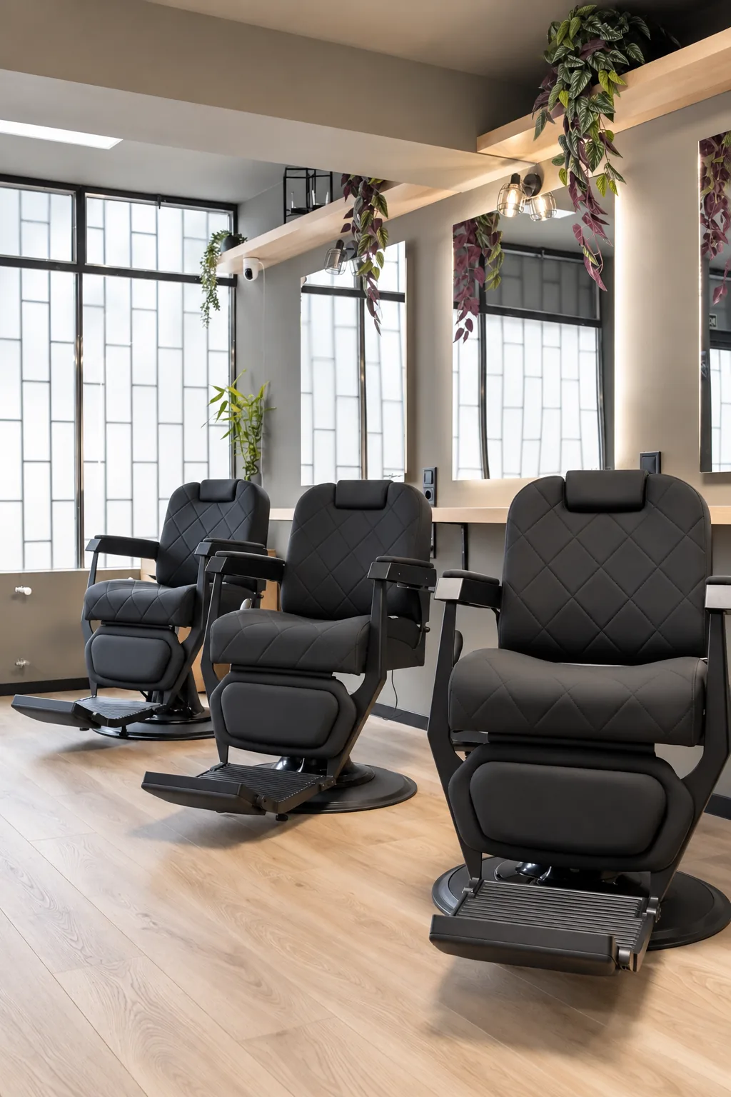 Barber székek a Beautyflow for Men szalonban